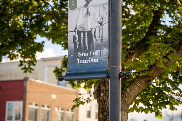 1870 Start of Tourism Poultney Historic Banners of Legacy Project